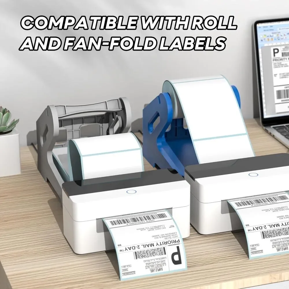 LABEL HOLDER FOR ROLLS AND FANFOLD LABELS, DESKTOP NEW